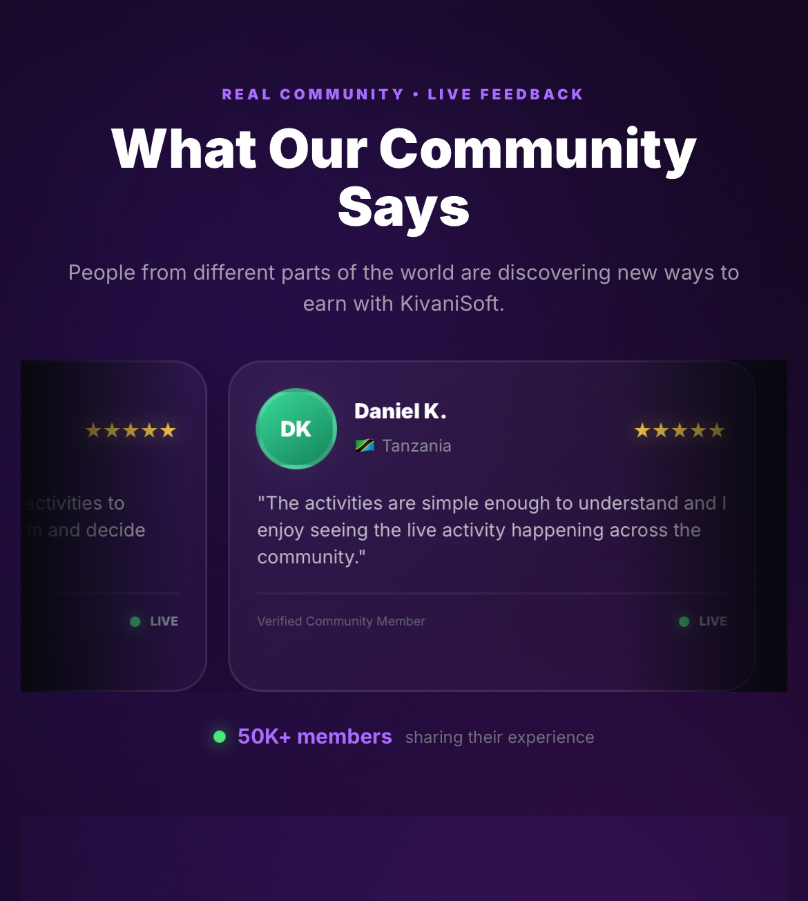 Kivanisoft reviews screenshot.